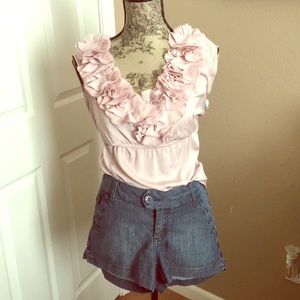 Beautiful blush pink shirt Size 6